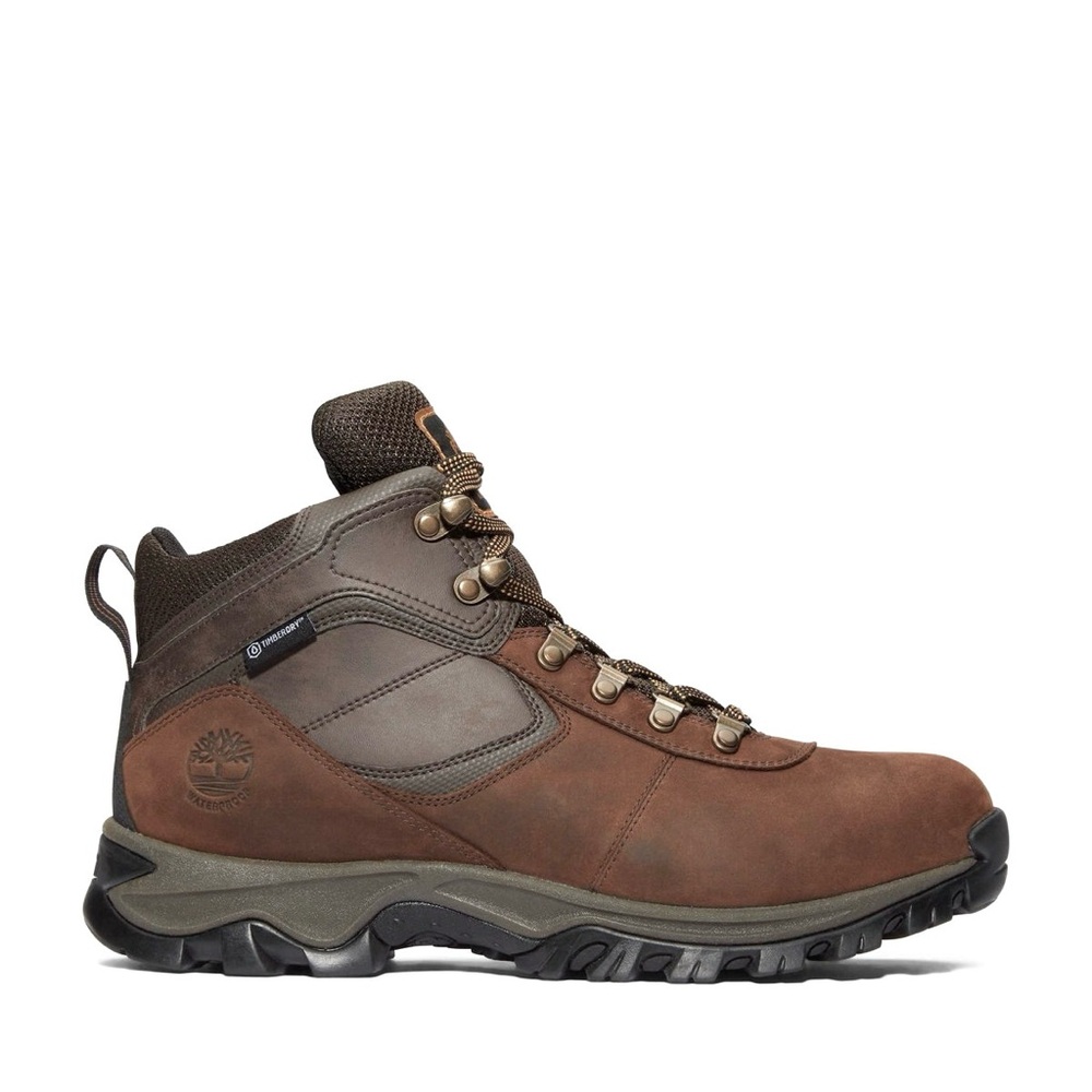 Timberland Men’s Mt. Maddsen Waterproof Mid Hiking Boot Dark Brown 10.5